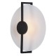SCONCE LED 13W 3000K BLACK WHITE