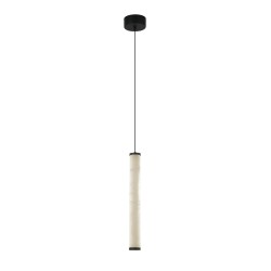 2540 LED ΚΡΕΜΑΣΤΟ ΜΟΝΟΦΩΤΟ ΦΩΤΙΣΤΙΚΟ 15W 3000K TRIAC ΑΛΑΒΑΣΤΡΟ-ΜΑΥΡΟ