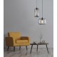 Φωτιστικό Μονόφωτο Ε27 Smoked Glass 14102 Zambelis Φωτιστικό Μονόφωτο Ε27 Smoked Glass 14102 Zambelis