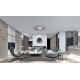 Φωτιστικό Οροφής Μεταλλικό 3xE27 1546 Zambelis Lighting