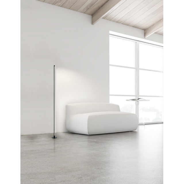 20123 ΕΠΙΔΑΠΕΔΙΟ LED ΦΩΤΙΣΤΙΚΟ 20W 3000K ΜΑΥΡΟ ΑΛΟΥΜΙΝΙΟ 