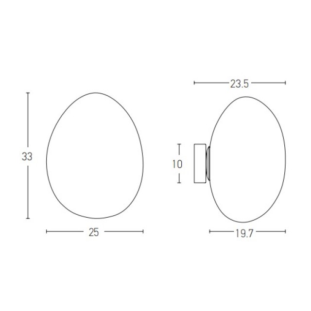 20136 LED ΦΩΤΙΣΤΙΚΟ ΤΟΙΧΟΥ 5W 3000K ΛΕΥΚΟ ΜΕΤΑΛΛΟ - ΟΠΑΛ ΓΥΑΛΙ