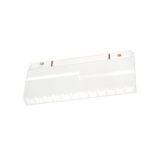 20291-W ΛΕΥΚΟ ΡΥΘΜΙΖΟΜΕΝΟ ΜΑΓΝΗΤΙΚΟ LED GRILLE ΣΠΟΤ ΦΩΤΙΣΜΟΥ 12W 3000K DALI ΓΙΑ ΜΑΓΝΗΤΙΚΑ ΣΥΣΤΗΜΑΤΑ ΦΩΤΙΣΜΟΥ 48V