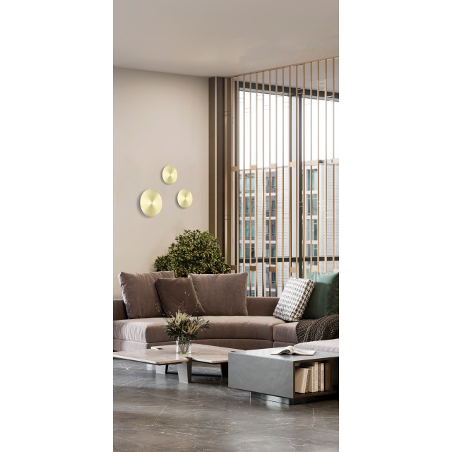 20350 ΦΩΤΙΣΤΙΚΟ ΤΟΙΧΟΥ LED 3000K 10W ΜΕΤΑΛΛΟ - ΑΚΡΥΛΙΚΟ