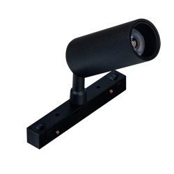 20400BD ΜΑΥΡΟ LED DALI ΜΑΓΝΗΤΙΚΟ ΣΠΟΤ ΦΩΤΙΣΜΟΥ 7W 300K ΓΙΑ ΜΑΓΝΗΤΙΚΕΣ ΡΑΓΕΣ 48V