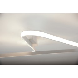 2065 LED ΦΩΤΙΣΤΙΚΟ ΟΡΟΦΗΣ 45W 3000K ΜΕΤΑΛΛΟ- ΑΛΟΥΜΙΝΙΟ - ΣΑΓΡΕ ΛΕΥΚΟ