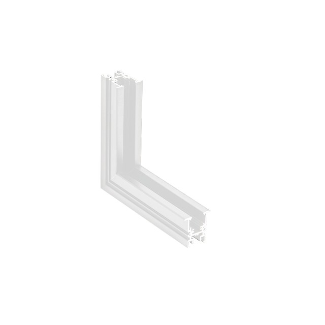 2084W-C1 RECESSED CORNER CONNECTOR VERTICAL WHITE