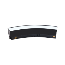 22093 ΜΑΥΡΟ ΜΑΓΝΗΤΙΚΟ ΔΙΑΧΥΤΟ ΦΩΣ 8W 3000K DIMMABLE ΓΙΑ 48V ΜΑΓΝΗΤΙΚΕΣ ΚΑΜΠΥΛΩΤΕΣ ΡΑΓΕΣ 600ΜΜ