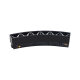 22099 ΜΑΥΡΟ ΜΑΓΝΗΤΙΚΟ GRILLE ΦΩΣ 8W 3000K DIMMABLE ΓΙΑ 48V ΚΑΜΠΥΛΩΤΕΣ ΜΑΓΝΗΤΙΚΕΣ ΡΑΓΕΣ 900ΜΜ