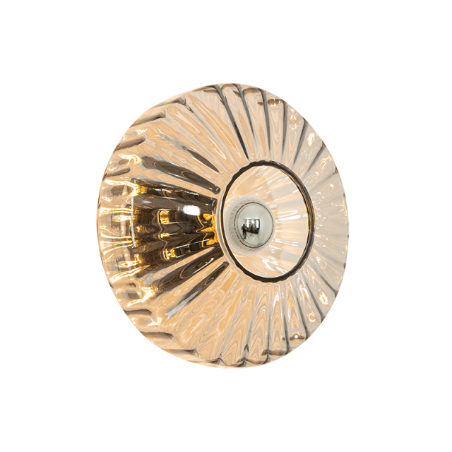 Απλίκα Τοίχου E27 Smoked Glass 23011 Zambelis