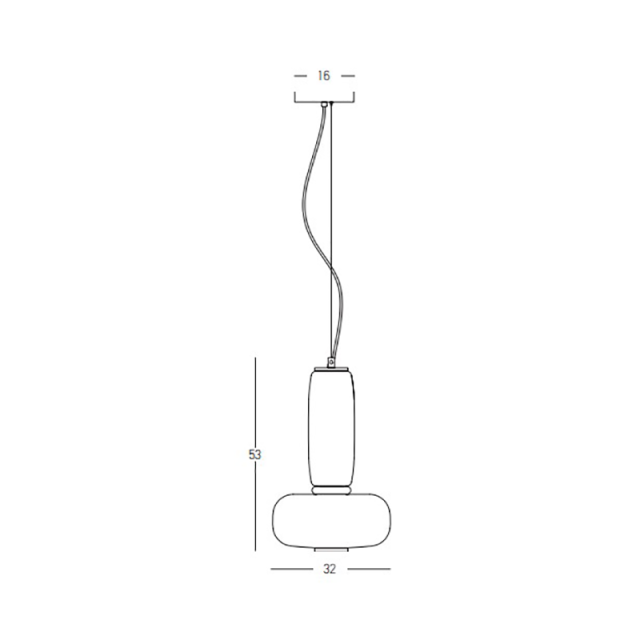 23084 LED ΚΡΕΜΑΣΤΟ ΦΩΤΙΣΤΙΚΟ ΕΣΩΤΕΡΙΚΟΥ ΧΩΡΟΥ 23W 3000K ΜΕΤΑΛΛΟ -ΓΥΑΛΙ