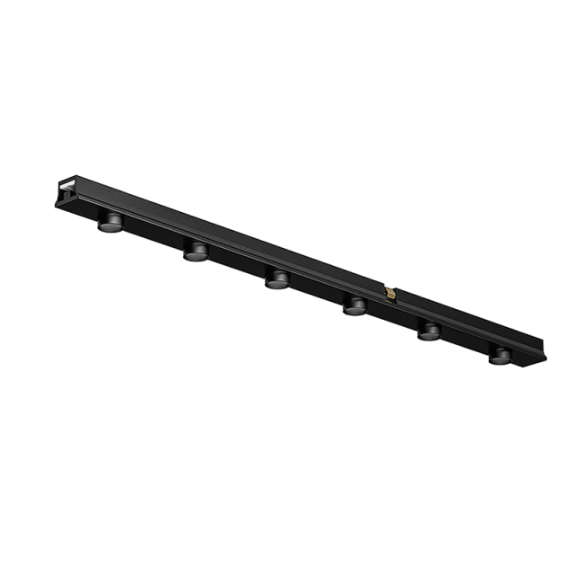 23113 ΜΑΓΝΗΤΙΚΟ ULTRA SLIM DOT ΦΩΤΙΣΙΚΟ 6W 3000K ΜΑΥΡΟ