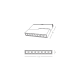 23115 ULTRA SLIM ΜΑΓΝΗΤΙΚΟ GRILLE ΦΩΤΙΣΤΙΚΟ 8W 3000K ΜΑΥΡΟ ΓΙΑ 48V ULTRA SLIM ΜΑΓΝΗΤΙΚΕΣ ΡΑΓΕΣ
