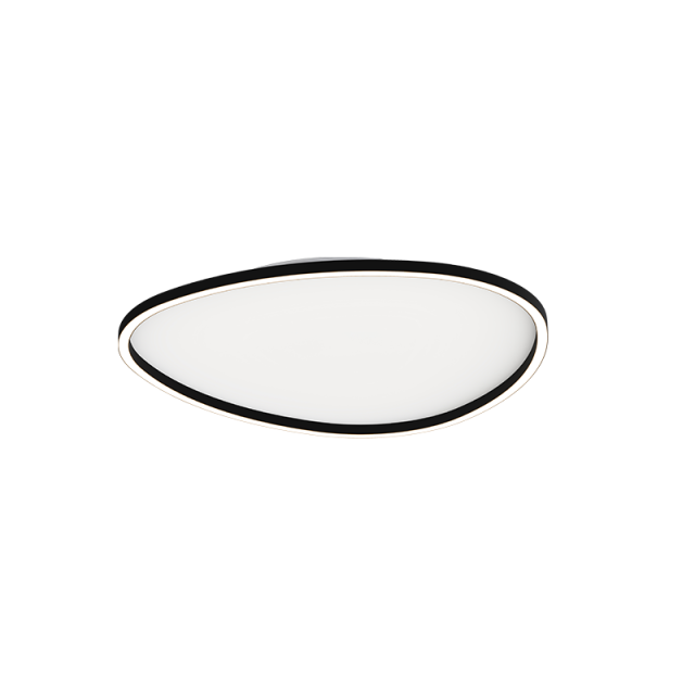 23208 ΦΩΤΙΣΤΙΚΟ ΟΡΟΦΗΣ ΕΣΩΤΕΡΙΚΟΥ ΧΩΡΟΥ LED 39W 3000K ΜΑΥΡΗ ΠΛΑΦΟΝΙΕΡΑ