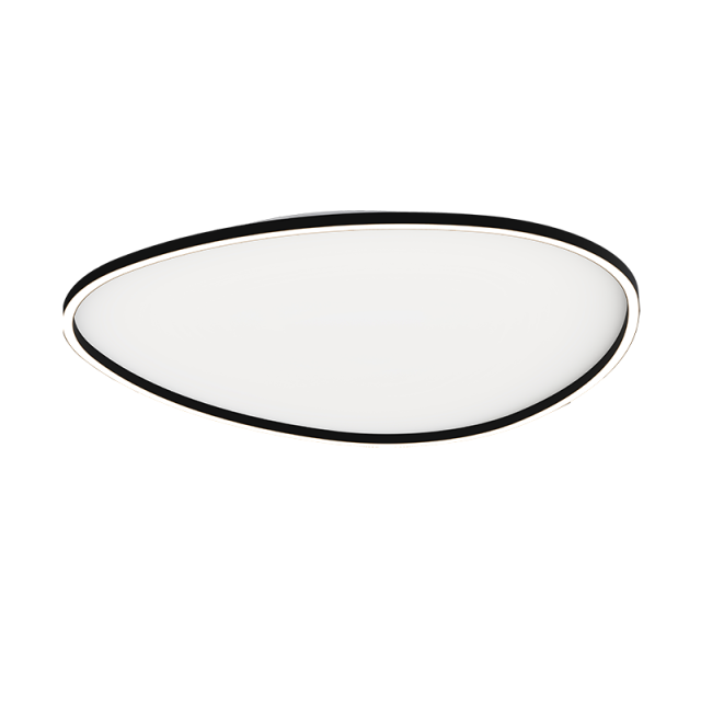 23211 ΦΩΤΙΣΤΙΚΟ ΟΡΟΦΗΣ ΕΣΩΤΕΡΙΚΟΥ ΧΩΡΟΥ LED 58W 3000K ΜΑΡΥΟ ΑΛΟΥΜΙΝΙΟ
