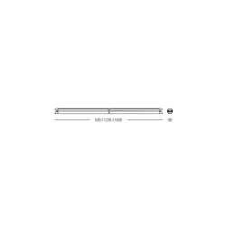 23297 DOWNLIGHT ΦΩΤΙΣΤΙΚΟΣ ΣΩΛΗΝΑΣ LED ΓΙΑ ΜΑΓΝΗΤΙΚΟ ΣΥΣΤΗΜΑ ΧΩΡΟΔΙΚΤΥΩΜΑΤΟΣ 48V - ΑΛΟΥΜΙΝΙΟ ΜΑΥΡΟ