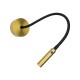 WALL LED READING LIGHT 3W 3000K GOLD MATT METAL - ALUMINIUM