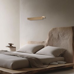 WALL LED LIGHT 8W 3000K BRUSHED GOLD MOVABLE LIGHT DEFLECTORS