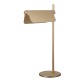 TABLE LED LIGHT 7W 3000K BRUSHED GOLD MOVABLE LIGHT DEFLECTORS DIMMING SWITCH TABLE LED LIGHT 7W 3000K BRUSHED GOLD MOVABLE LIGHT DEFLECTORS DIMMING SWITCH