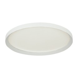CEILING LED LIGHT 42W 2700K-3200K-4000K DALI SANDY WHITE - METAL - ALUMINIUM - MICROPRISMATIC DIFFUSER