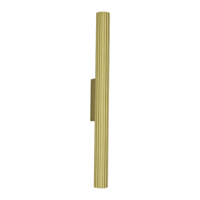 WALL LED LIGHT 2x6W 3000K BRASS METAL - ALUMINIUM