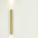WALL LED LIGHT 2x6W 3000K BRASS METAL - ALUMINIUM WALL LED LIGHT 2x6W 3000K BRASS METAL - ALUMINIUM
