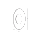 WALLLED LIGHT 18W 2700K-3000K TRIAC BLACK MATT - SMOKED GLASS