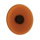 WALL LED LIGHT 22W 2700K-3000K TRIAC BLACK MATT - TAWNY GLASS