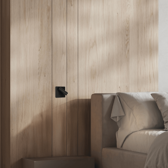 WALL RECESSED LED READING LIGHT 3W 3000K METAL - ALUMINIUM