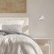 WALL LED READING LIGHT 3W 3000K WHITE METAL - ALUMINIUM - MICROPRISMATIC DIFFUSER