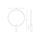 WALL LED LIGHT 23W 3000K SANDY BLACK METAL - ALUMINIUM - ACRYLIC WALL LED LIGHT 23W 3000K SANDY BLACK METAL - ALUMINIUM - ACRYLIC