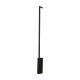 WALL LED LIGHT 10W 3000K SANDY BLACK METAL - ALUMINIUM - ACRYLIC WALL LED LIGHT 10W 3000K SANDY BLACK METAL - ALUMINIUM - ACRYLIC
