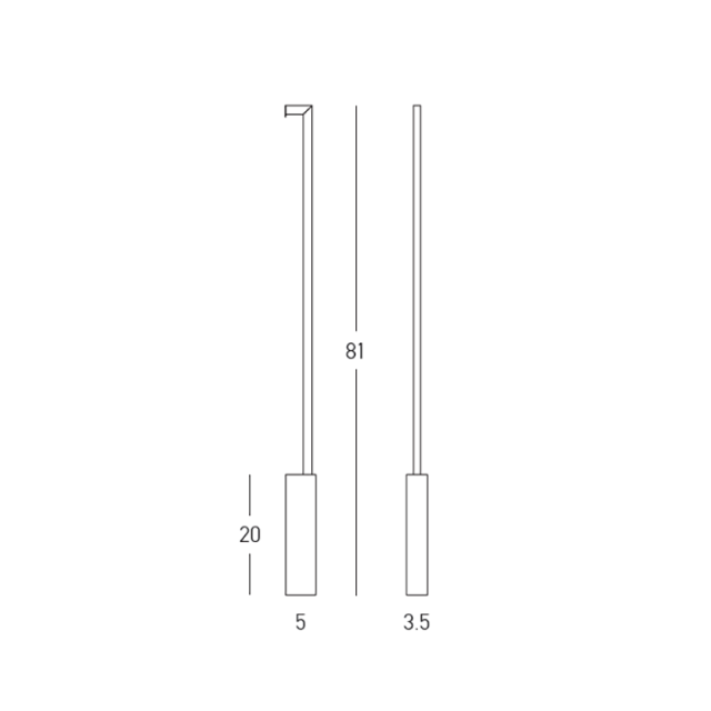 WALL LED LIGHT 10W 3000K SANDY BLACK  METAL - ALUMINIUM - ACRYLIC