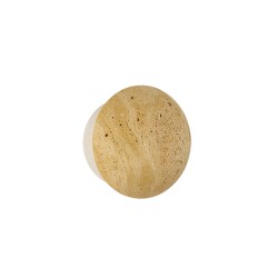 WALL LED LIGHT 6W 3000K NATURAL STONE - WHITE MATT METAL