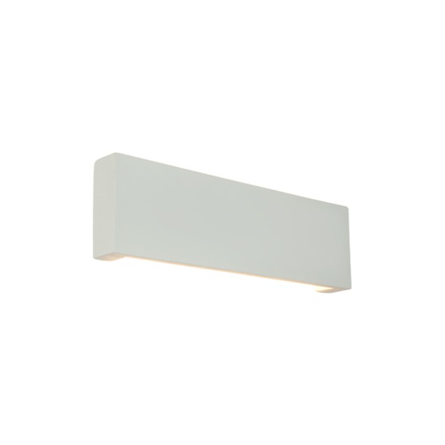 WALL LED LIGHT 8.25W 3000K UP-DOWN LIGHTING PURE WHITE GYPSUM