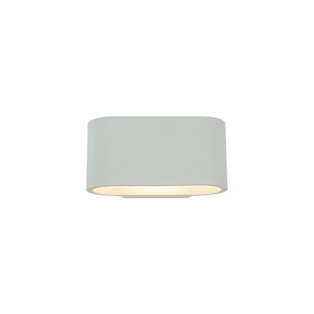WALL LIGHT 1xG9 MAX 25W UP-DOWN LIGHTING PURE WHITE GYPSUM