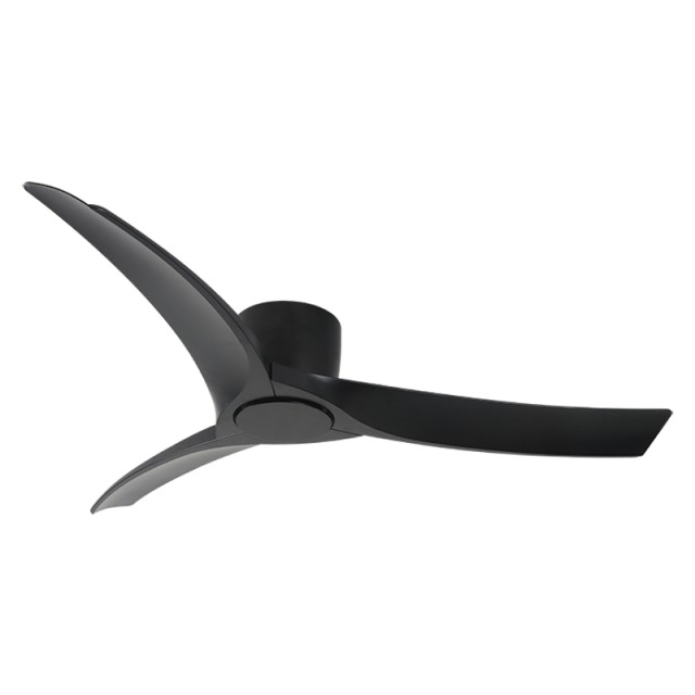 CEILING FAN WITHOUT LIGHT BLACK MATT METAL - ABS