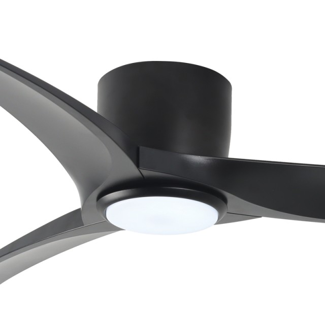 LIGHT KIT FOR CEILING FAN 25395 LED 18W 3000K-4000K-6000K BLACK-OPAL POLYCARBONATE LIGHT KIT FOR CEILING FAN 25395 LED 18W 3000K-4000K-6000K BLACK-OPAL POLYCARBONATE