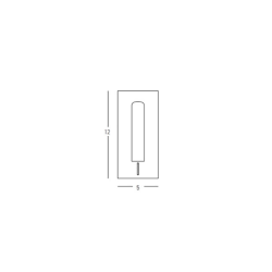 H80 ΑΠΛΙΚΑ LED ΜΕΤΑΛΛΟ-ΑΛΟΥΜΙΝΙΟ-ΜΑΥΡΟ