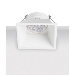 ΧΩΝΕΥΤΟ DOWNLIGHT ΣΠΟΤ ΦΩΤΙΣΜΟΥ ΛΕΥΚΟ ΑΛΟΥΜΙΝΙΟ S010 Zambelis