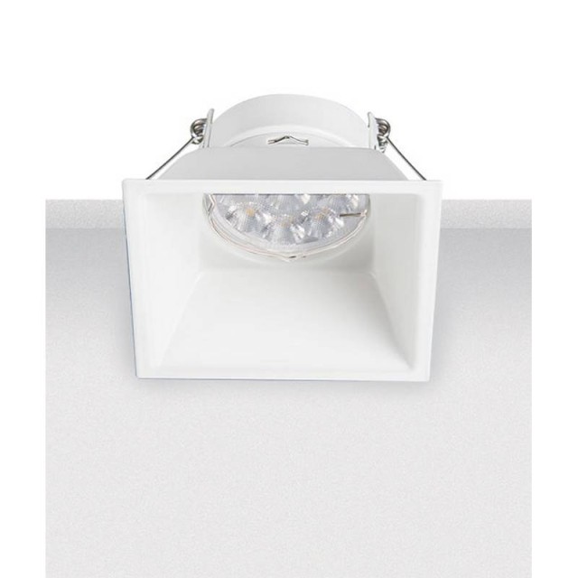 ΧΩΝΕΥΤΟ DOWNLIGHT ΣΠΟΤ ΦΩΤΙΣΜΟΥ ΛΕΥΚΟ ΑΛΟΥΜΙΝΙΟ S010 Zambelis