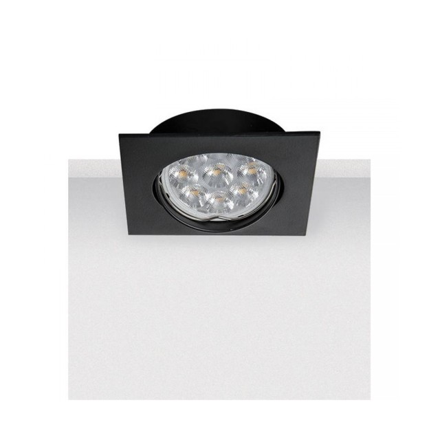 S014 ΧΩΝΕΥΤΟ ΚΙΝΟΥΜΕΝΟ DOWNLIGHT ΣΠΟΤ ΦΩΤΙΣΜΟΥ ΜΑΥΡΟ ΑΛΟΥΜΙΝΙΟ