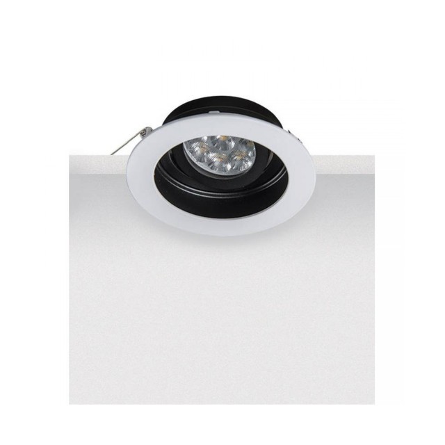 S020 ΧΩΝΕΥΤΟ ΚΙΝΟΥΜΕΝΟ DOWNLIGHT ΣΠΟΤ ΦΩΤΙΣΜΟΥ ΛΕΥΚΟ ΦΙΝΙΡΙΣΜΑ