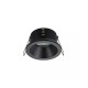 S046 ΧΩΝΕΥΤΟ DOWNLIGHT ΣΠΟΤ ΦΩΤΙΣΜΟΥ 1XGU10 IP65 ΜΑΥΡΟ ΑΛΟΥΜΙΝΙΟ