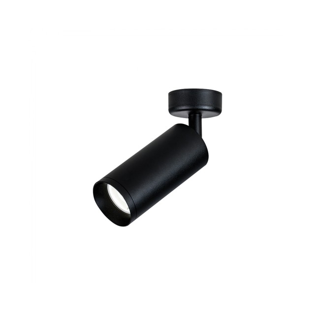 S055-15 LED ΣΠΟΤ ΟΡΟΦΗΣ 9W 15° ΜΑΥΡΟ ΑΛΟΥΜΙΝΙΟ