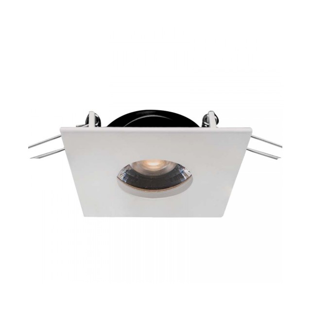 S061 ΤΕΤΡΑΓΩΝΟ ΧΩΝΕΥΤΟ ΚΙΝΟΥΜΕΝΟ DOWNLIGHT ΣΠΟΤ ΦΩΤΙΣΜΟΥ 1XGU10