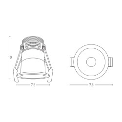 S094 LED ΧΩΝΕΥΤΟ ΣΠΟΤ ΦΩΤΙΣΜΟΥ 15W 3000K ΛΕΥΚΟ ΑΛΟΥΜΙΝΙΟ S094 LED ΧΩΝΕΥΤΟ ΣΠΟΤ ΦΩΤΙΣΜΟΥ 15W 3000K ΛΕΥΚΟ ΑΛΟΥΜΙΝΙΟ