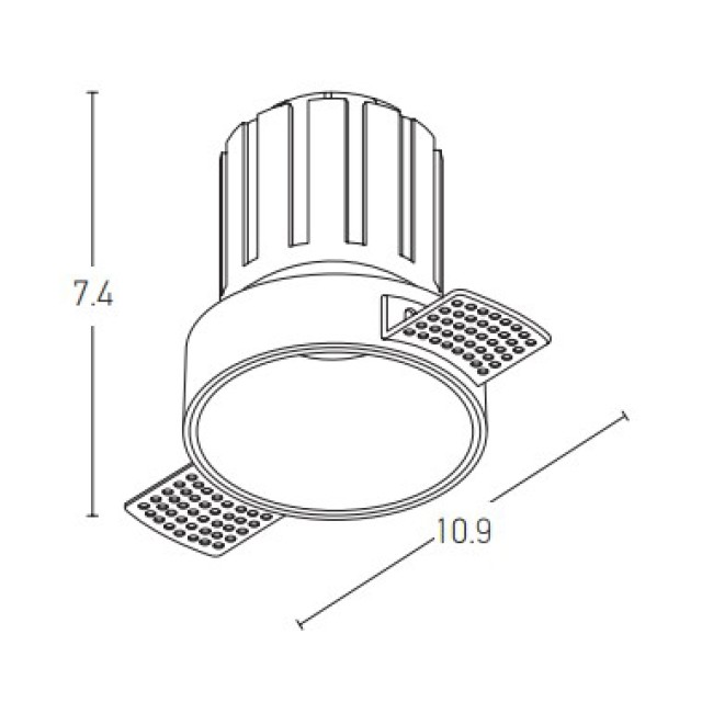 S095-C LED ΧΩΝΕΥΤΟ DOWNLIGHT ΣΠΟΤ ΦΩΤΙΣΜΟΥ 6W 3000K ΣΑΓΡΕ ΧΑΛΚΙΝΟ ΑΛΟΥΜΙΝΙΟ ΧΩΡΙΣ ΠΛΑΙΣΙΟ S095-C LED ΧΩΝΕΥΤΟ DOWNLIGHT ΣΠΟΤ ΦΩΤΙΣΜΟΥ 6W 3000K ΣΑΓΡΕ ΧΑΛΚΙΝΟ ΑΛΟΥΜΙΝΙΟ ΧΩΡΙΣ ΠΛΑΙΣΙΟ