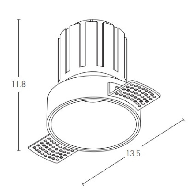 S097 ΧΩΝΕΥΤΟ LED ΣΠΟΤ ΦΩΤΙΣΜΟΥ 15W 3000K ΛΕΥΚΟ ΑΛΟΥΜΙΝΙΟ ΧΩΡΙΣ ΠΛΑΙΣΙΟ S097 ΧΩΝΕΥΤΟ LED ΣΠΟΤ ΦΩΤΙΣΜΟΥ 15W 3000K ΛΕΥΚΟ ΑΛΟΥΜΙΝΙΟ ΧΩΡΙΣ ΠΛΑΙΣΙΟ