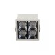S102 LED GRILLE ΣΠΟΤ ΦΩΤΙΣΤΙΚΟ 12W 3000K ΛΕΥΚΟ ΤΕΤΡΑΓΩΝΟ S102 LED GRILLE ΣΠΟΤ ΦΩΤΙΣΤΙΚΟ 12W 3000K ΛΕΥΚΟ ΤΕΤΡΑΓΩΝΟ